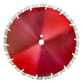 16" X140" X 1" Alternating Notched And Turbo Segmented Diamond Blade