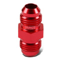 8an An-8 Male Straight Coupler Adapter Flare Red Gas/oil/h20 Anodized