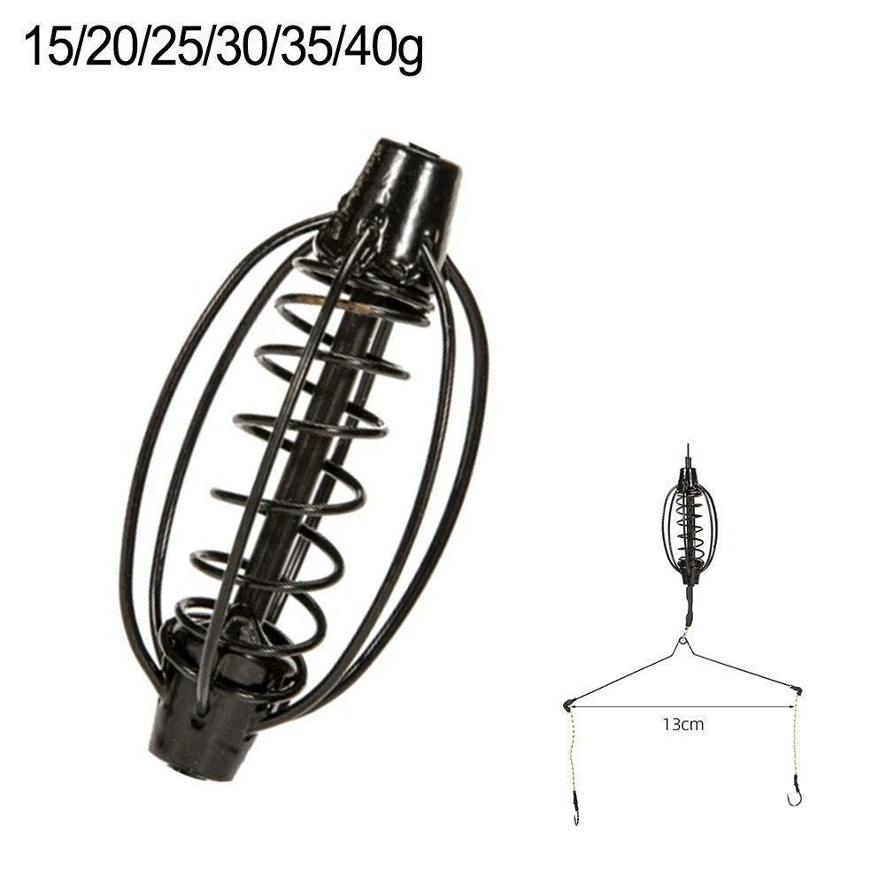 Fishing Baits Cages Hook Feeder Tackle Bait Fishing Feeder For