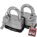 Neilsen 2pc Laminated Security Padlock