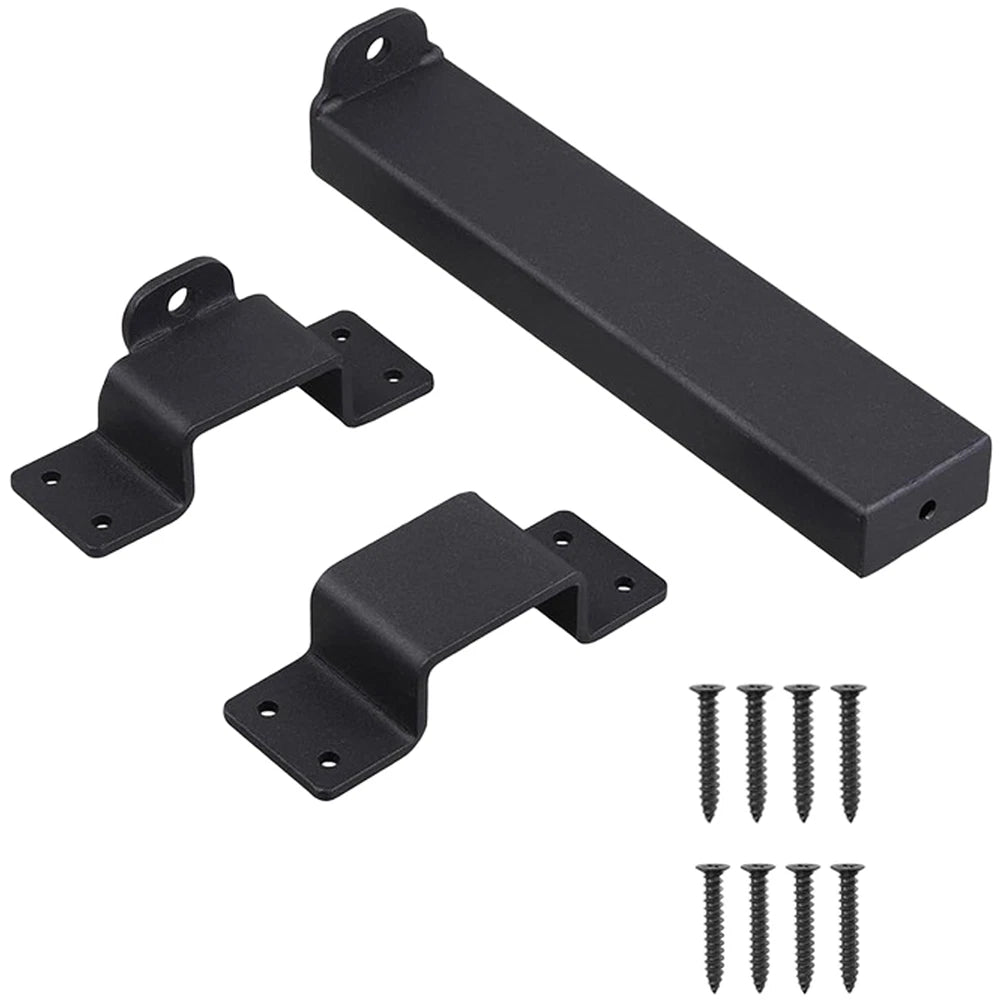 Adjustable Sliding Door Latch Lock With Padlock Hole For Farm Door