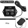 Digital Hour Counter And Tachometer For Lawn Mowers Generators