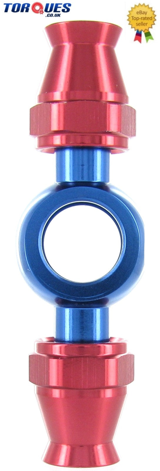 AN -4 (AN4 AN 04) 12.5mm Eye DOUBLE Banjo PTFE Hose Fitting