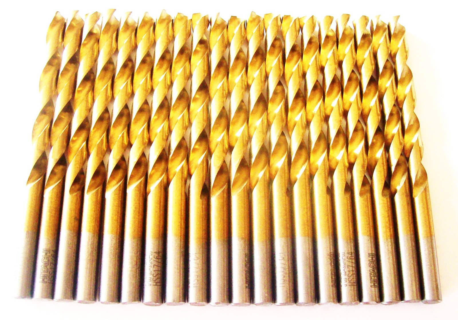 Hitachi Titanium 17/64" Drill Bits - High Speed Steel