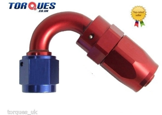 An -10 (an10 Jic an 10) 120 Degree Fast Flow Hose Fitting
