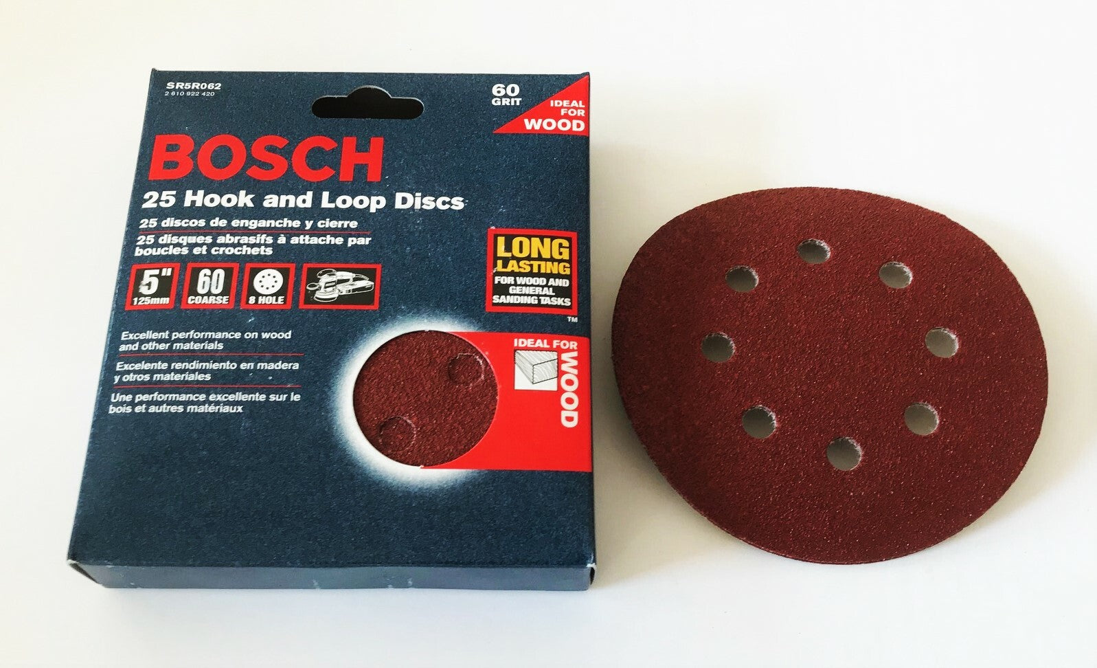 Bosch Sanding Discs 60 Grit
