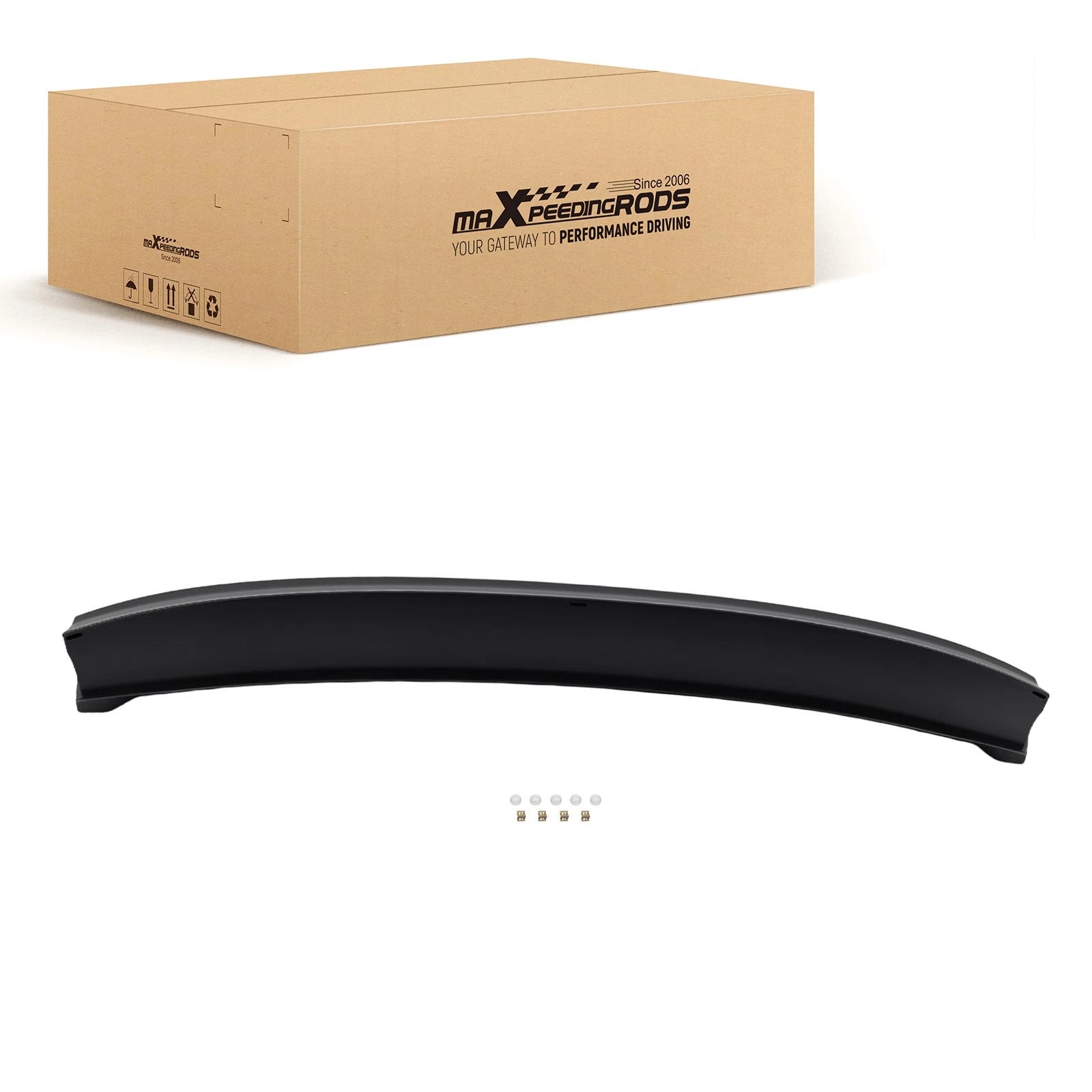 Black Tailgate Molding Rear for Ford Escape 2013-2019 FO1904110 ABS Cover