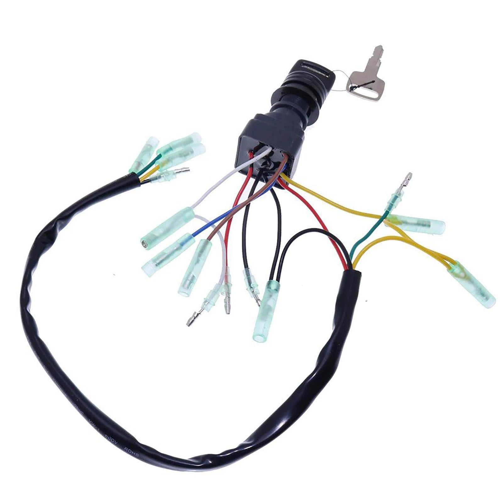 For Yamaha Outboard Motor Control Box Ignition Main Key Switch