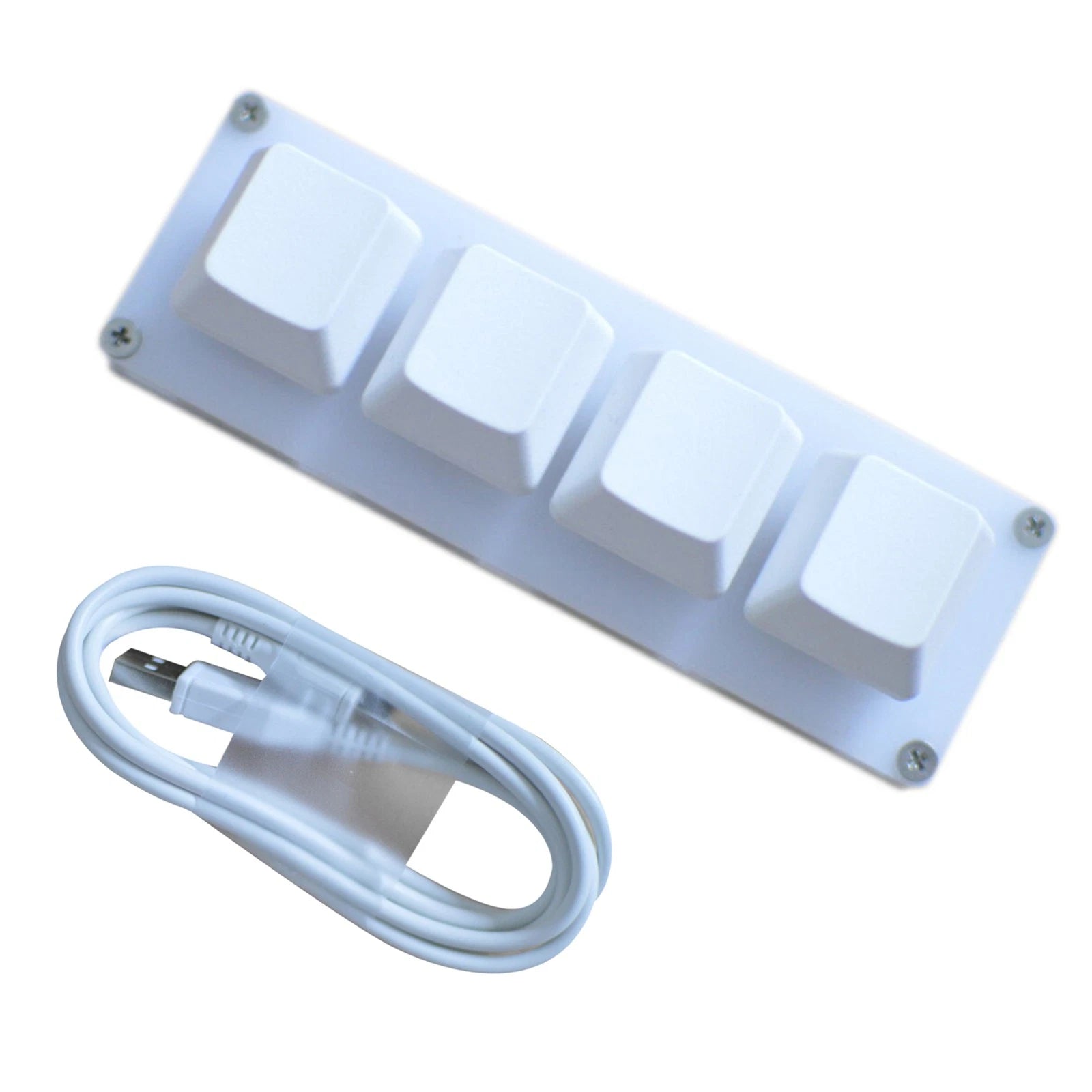 4-key Usb Mini Mechanical Keyboard Diy Custom Shortcut Macro