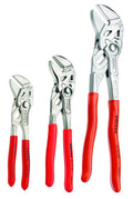 Knipex 3pc Plier Wrench Set 6in, 7in, 10in