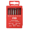 Felo Bit Box Pro E 6,3 X 70 Sl/pz/ph 6 Piece Set