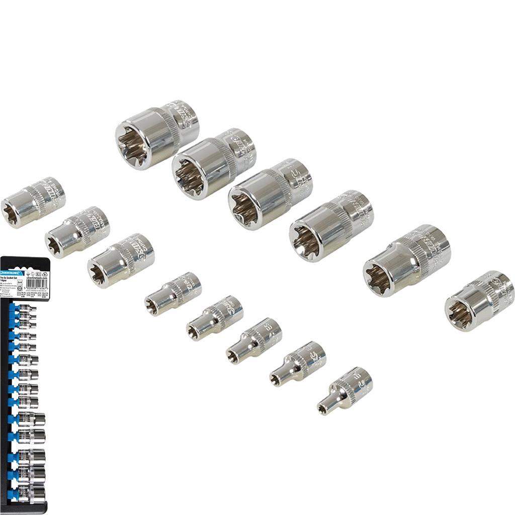 Silverline 14pc Female Torx Set