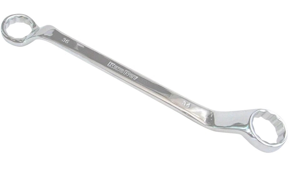 Industrial Quality Jumbo Double Offset Ring Spanner Individual: 30x36