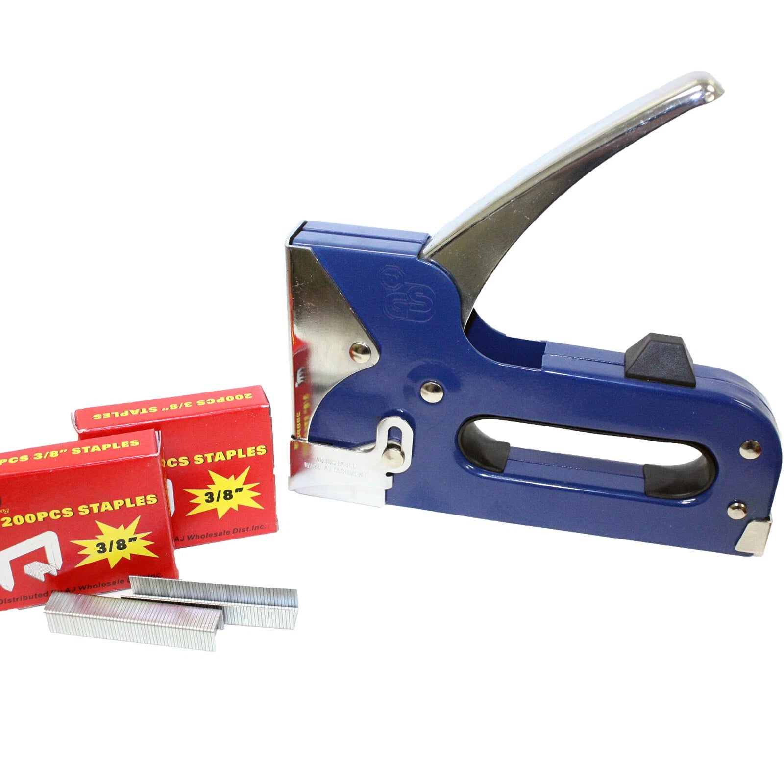 3-way Tackler T50 4-14mm Staple Gun Brad Nail U Stapler High Power