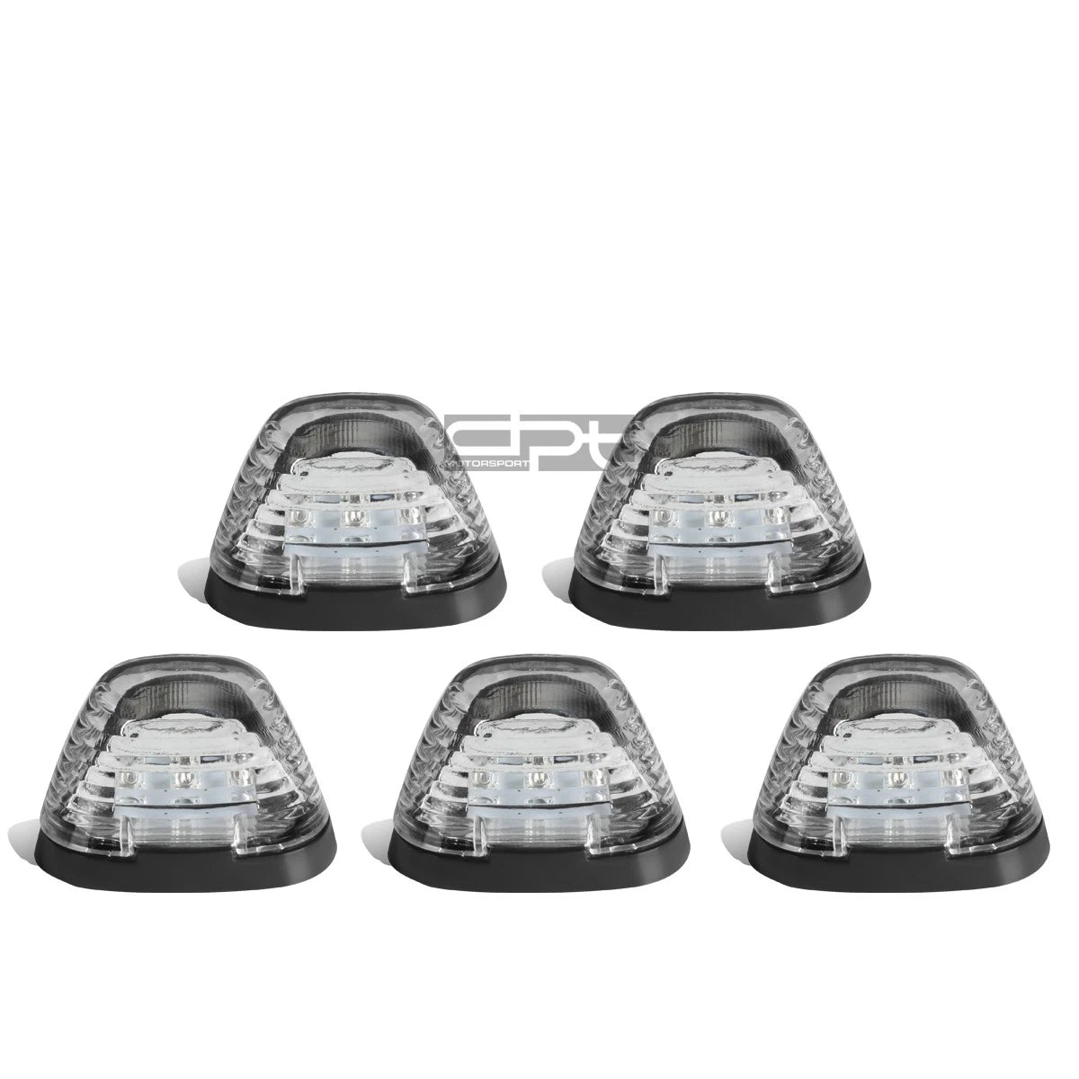 Fit 99-16 Ford Superduty Chrome White Led Cab Roof Running