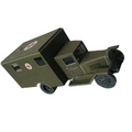 New 1:43 Zis-44 Battlefield Ambulance Army Truck Paper Model Diy Kit