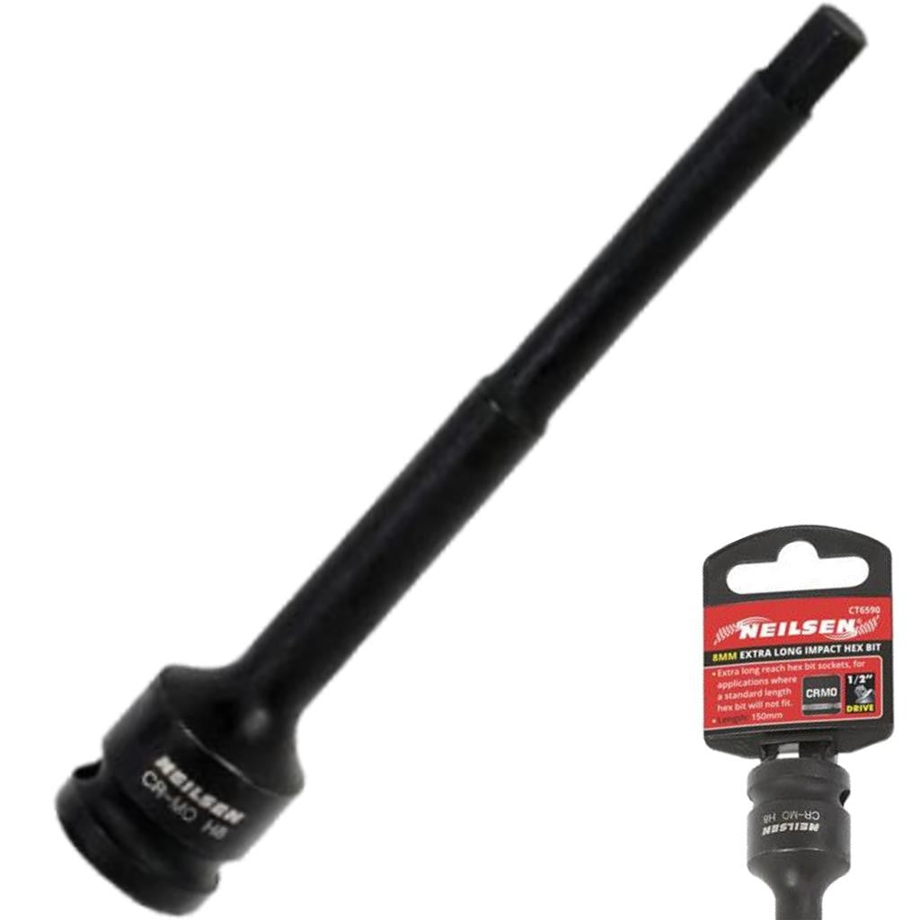Neilsen 8mm Hex Allen Socket Insert Bit
