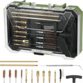 Swiss+Tech 16PC Handgun Cleaning Kit Cleaning Rod Bore Brushes Cleaning Patches