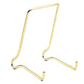 JES Medium 115mm Wire Plate Stand Brassed (Size 2, 10 Pack)