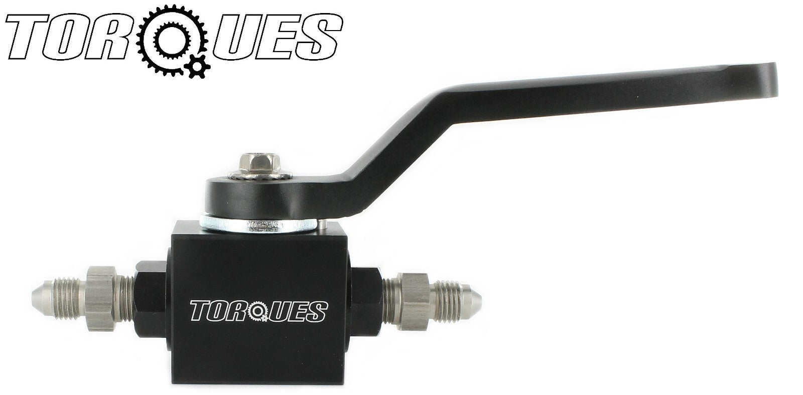 An-3 (3an) Brake Line Lock Shut Off Valve Billet Aluminium Black