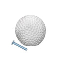 Go Team Collection: Golf Ball Cabinet Hardware Knob, 1-1/4" Diameter