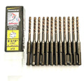 12 Diager Booster 3/16" SDS Plus Hammer Drill Bits