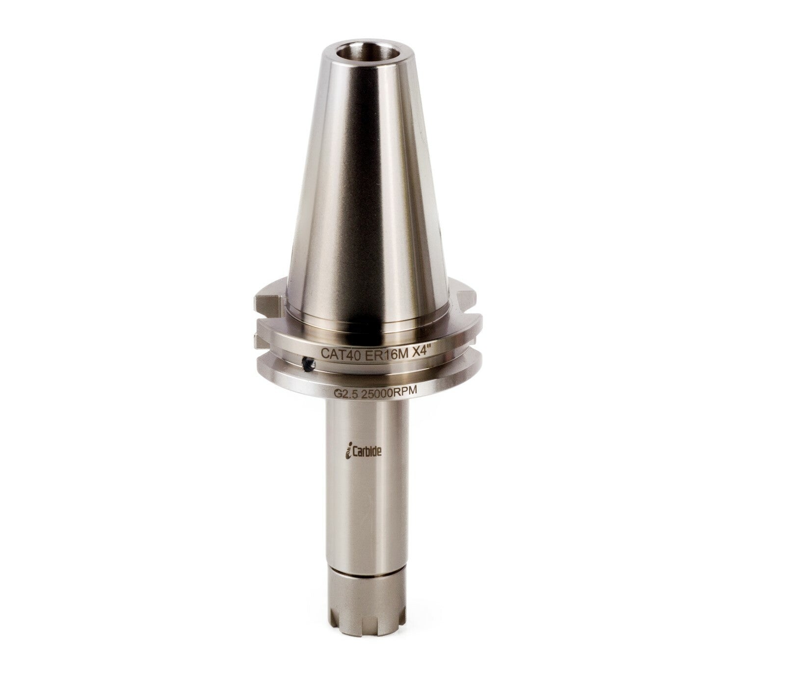 1pcs Precision 5/8-11 CAT40 ER16 4.0" Collet Chuck Tool Holder CNC