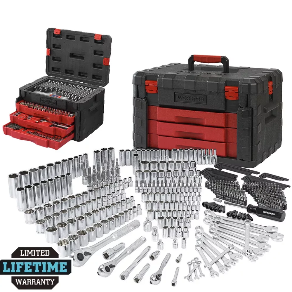 Workpro Drive Socket Set 1/2" 1/4" 3/8" Drive | Built Supply Co
