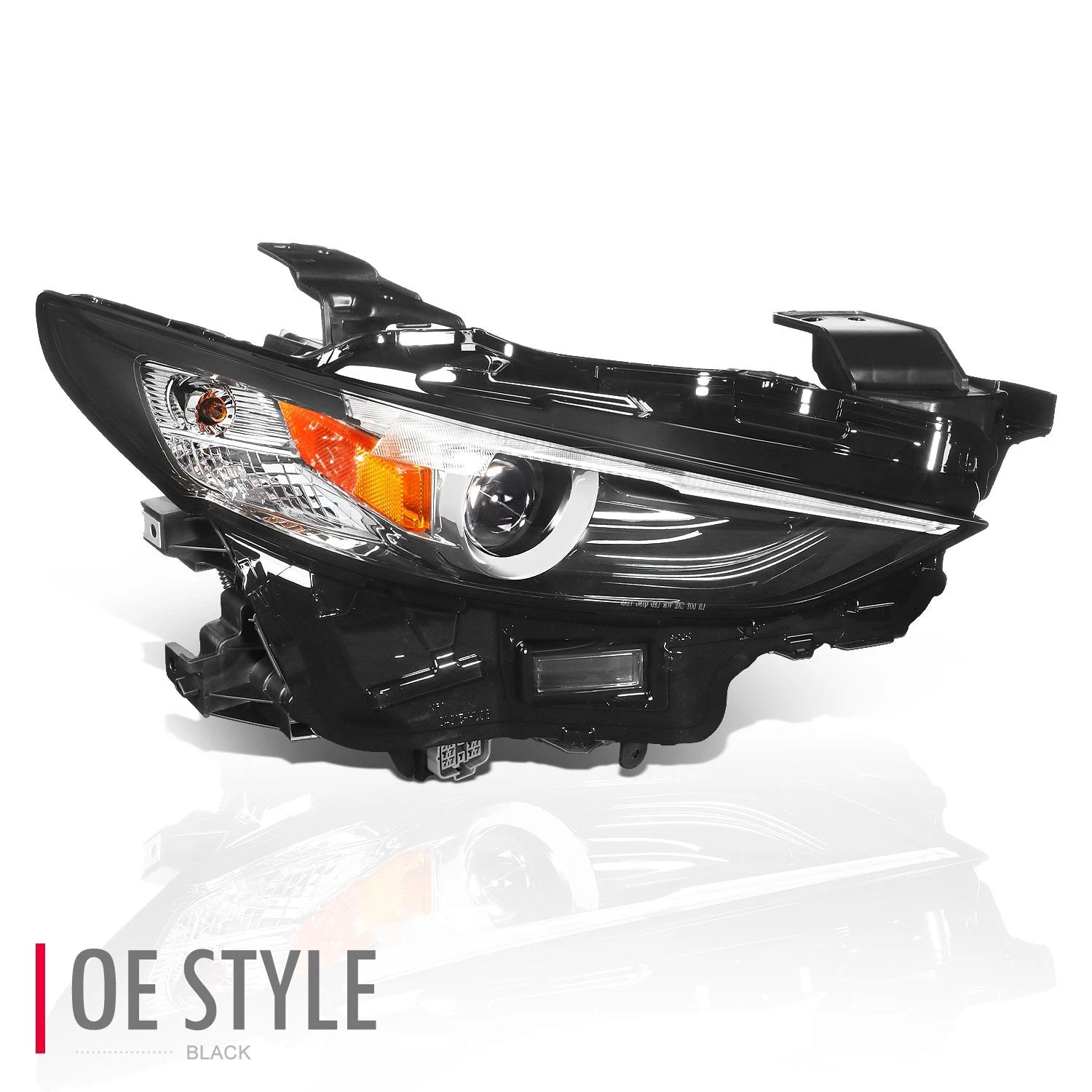 Fit 19-21 Mazda 3 Oe Style Projector Headlight Lamp | Built Supply Co