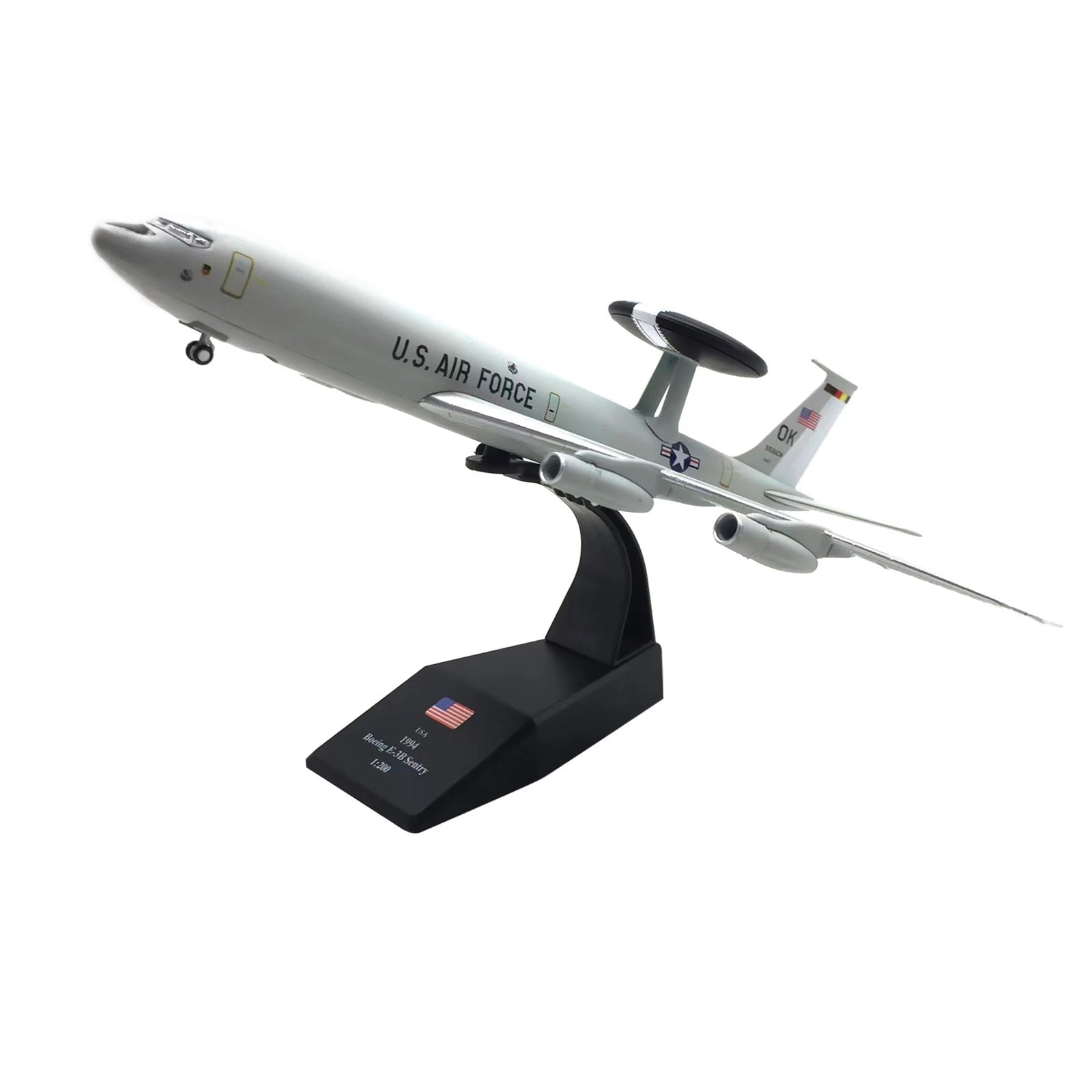 1/200 Scale Us E-3 E3 Sentry Awacs High Simulation | Built Supply Co