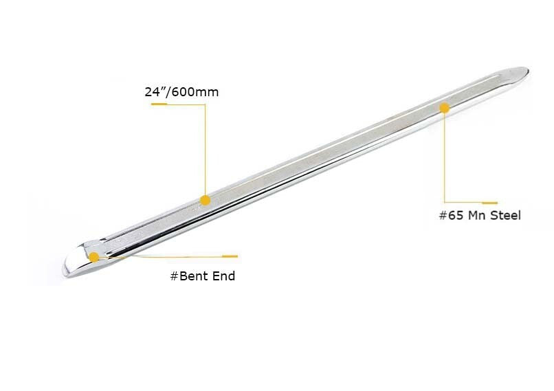 28"/700mmL Bent Type Tire Lever Pry Bar Levering Car Rims Tyre Remover