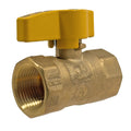 3/4" Brass Gas Ball Valve 1 Pack