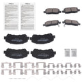Front Rear L&R Brake Pads Set for Nissan Juke Nismo RS 2014-2017