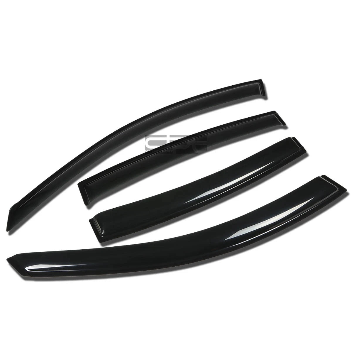 Fit 04-08 Maxima A34 Smoke Tint Side Window Visor/wind Deflector Vent