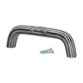 Rok Classic Crisscoss Style Pewter Kitchen Cabinet Pull Handle 3"