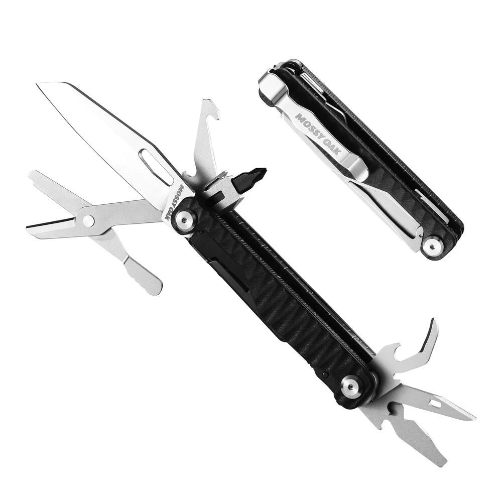 Mossy Oak 12in1 Pocket Multitool Folding Knife | Built Supply Co