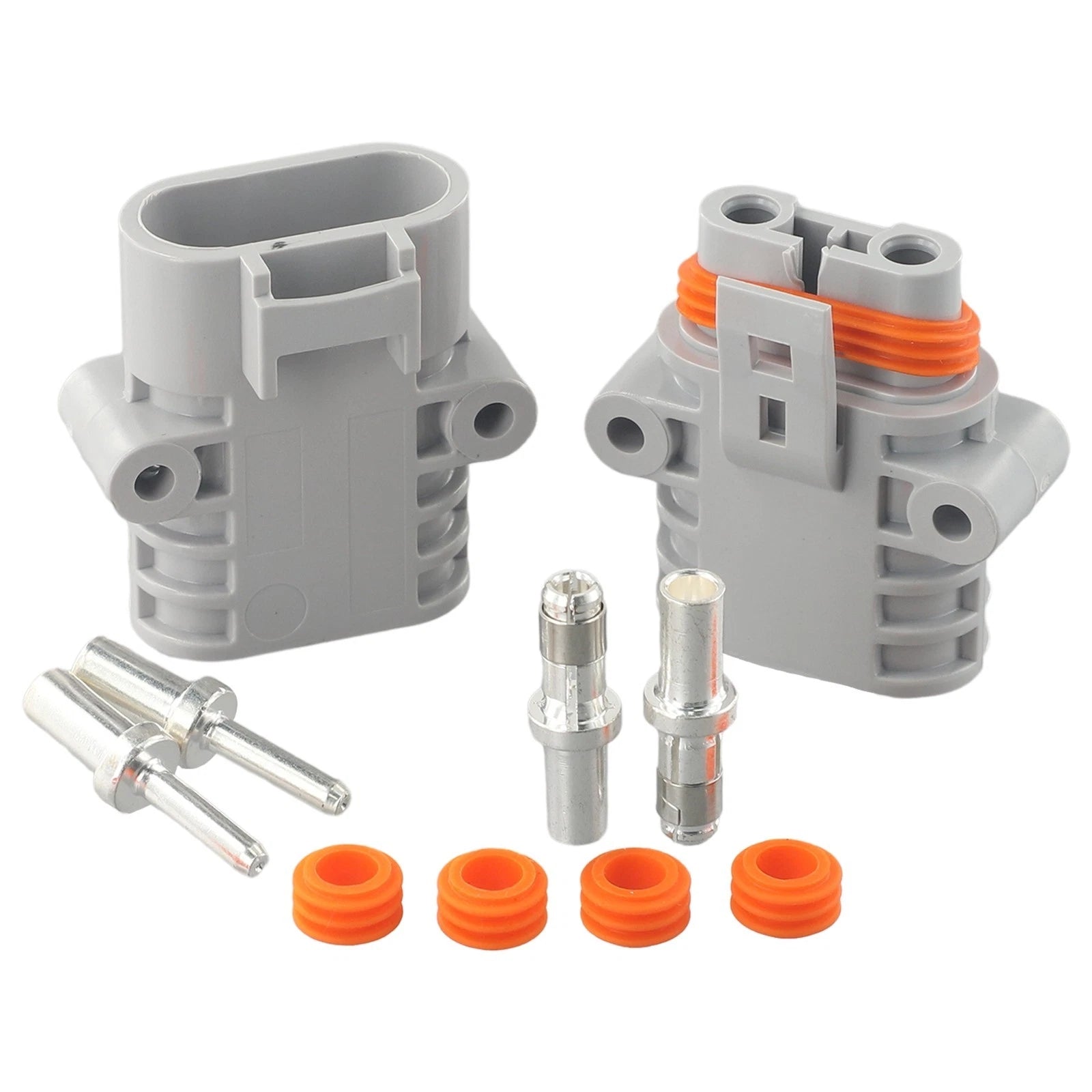 1/2* Connector 50 Amp 600V 6 Forklift Cable Power Connectors Male