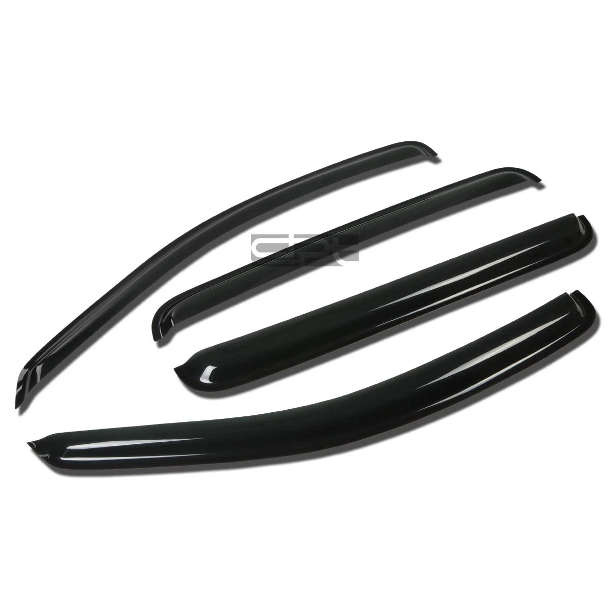 Fit 04-09 Durango/sxt 4dr Smoke Tint Window Visor/wind Deflector Vent