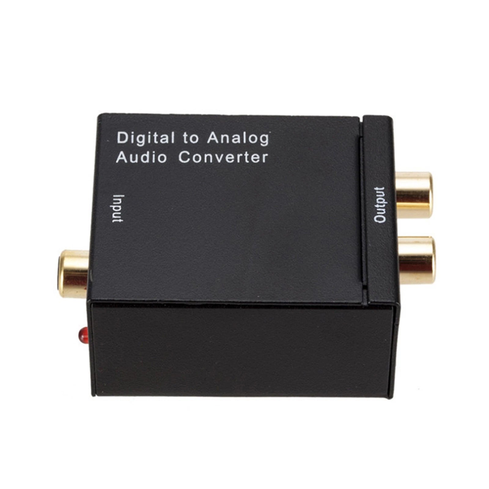 Optical Coaxial Toslink Digital To Analog Audio Converter Adapter Rca