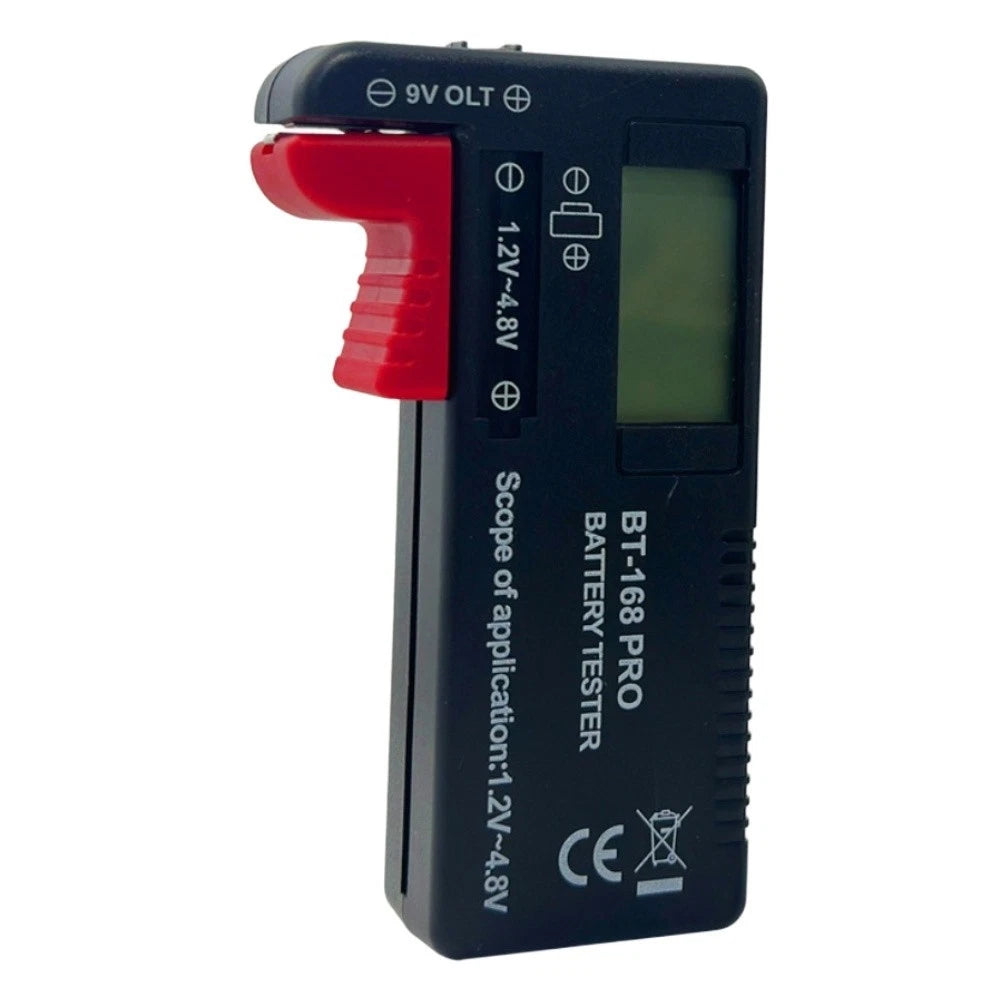 Battery Tester Btfor 168d For Aa Aaa C D 9V Button Cell For 1.2V For