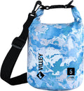 VILLEY Dry Bags Waterproof 5L Roll Top Sack Keeps Gear Dry Lightweight