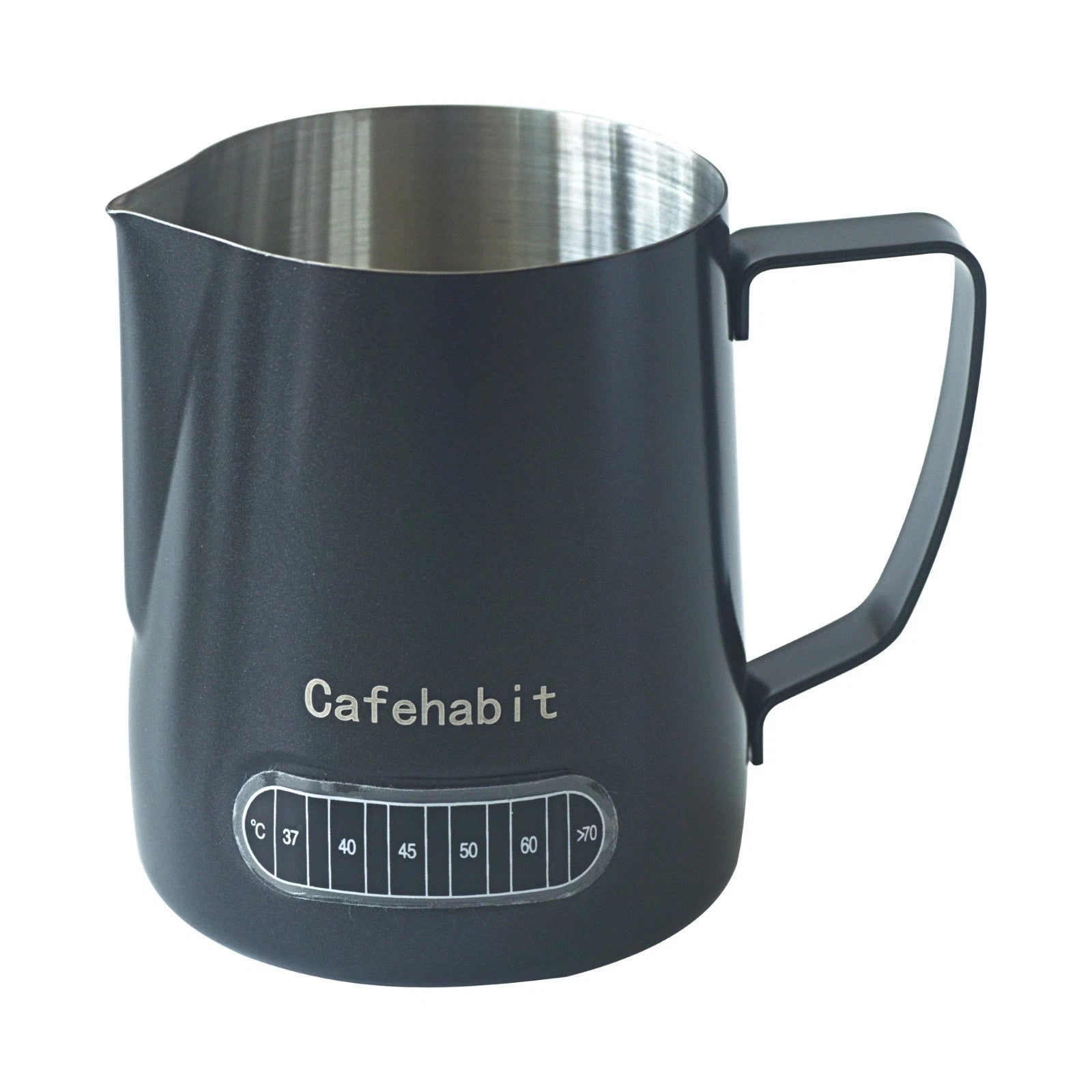 CafeHabit Temp Control Milk Frothing Pitcher, 20oz/600ml, Silver 25 in stock  Re