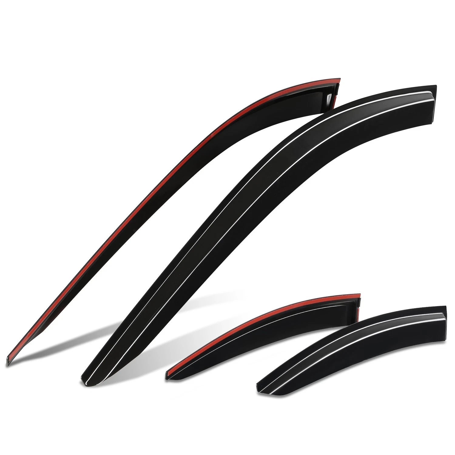 Fit 25-26 Toyota Camry Black 3m Tape On Wind Rain | Built Supply Co