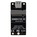 M.2 Nvme Adapter Board 10gbps Type-c Usb3.2 Gen 2 For 2230 2242 2260