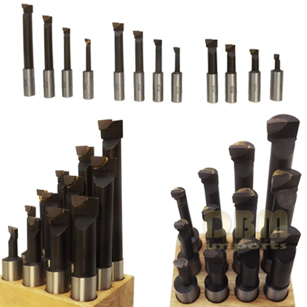 3/4'' Shank Bore C6 Carbide Tip Boring Bar Set