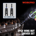 WORKPRO Wing Nut Driver Set by WORKPRO