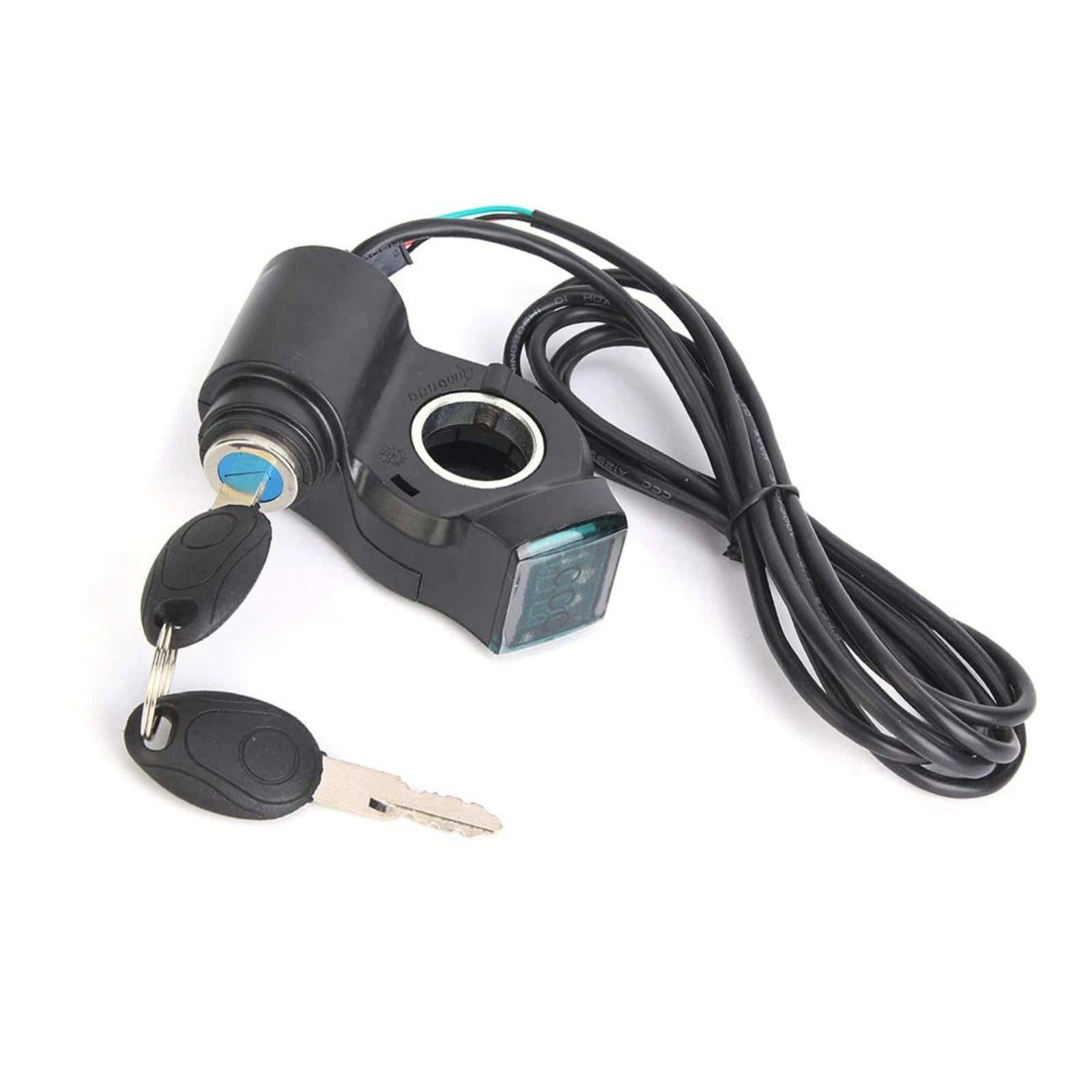 E-bike Throttle Control Switch With Voltage Display And Key Lock For