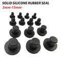 Solid Silicone Rubber Hole Plug Set