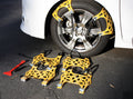 6 Snow Anti-Skid Tire Chains Adjustable SUV CAr Tire Chains Ice Mud Climbing