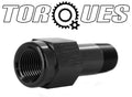 1/8" NPT Male to 1/8" NPT Female Extension Adapter- Black